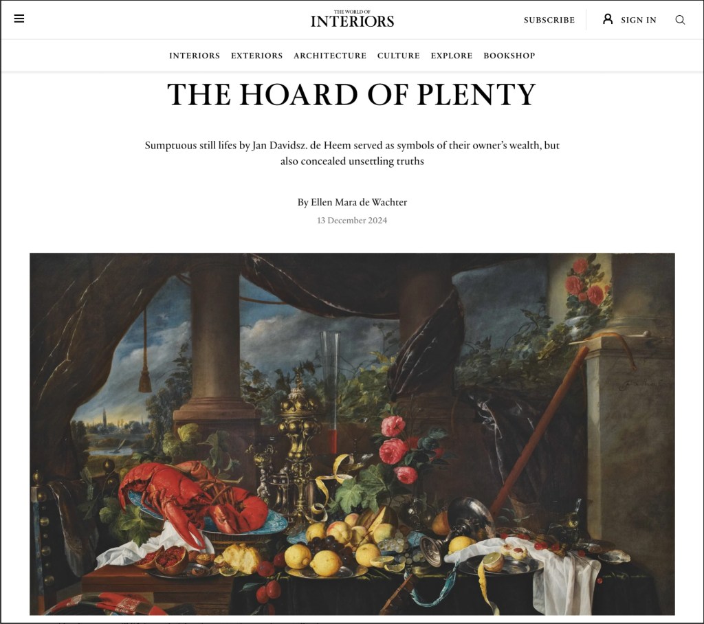 Review: Picturing Excess – Jan Davidsz. de&nbsp;Heem