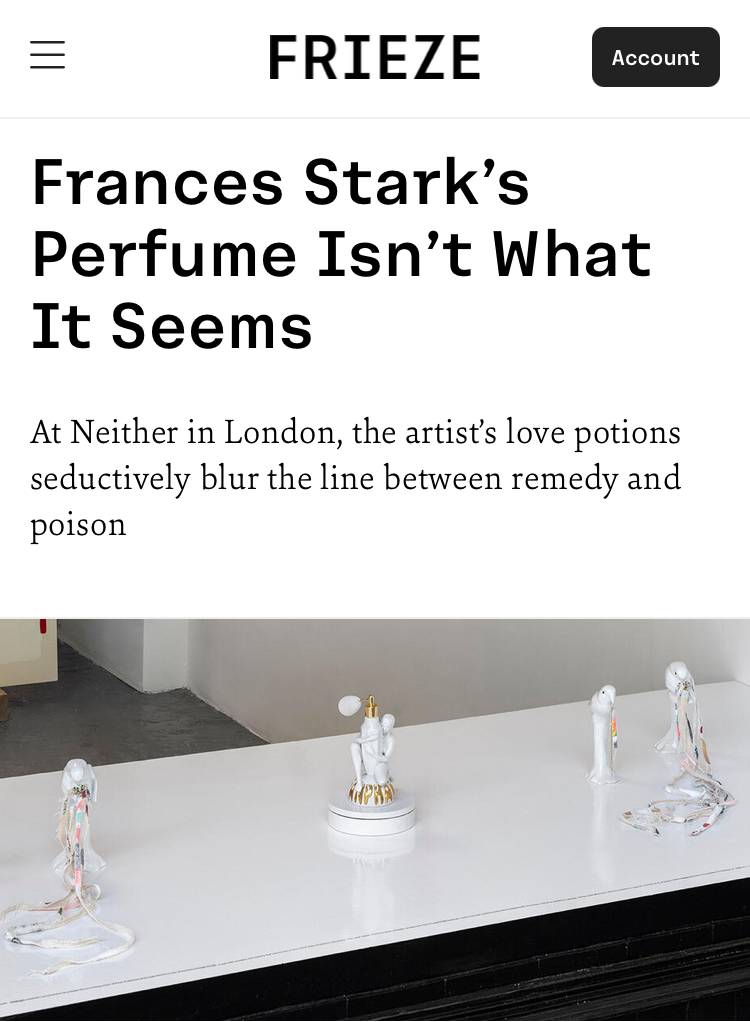 Review: Frances Stark
